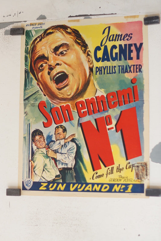 SON ENNEMI N°1 (Belgium Version) 30x55 Come fill the cup 