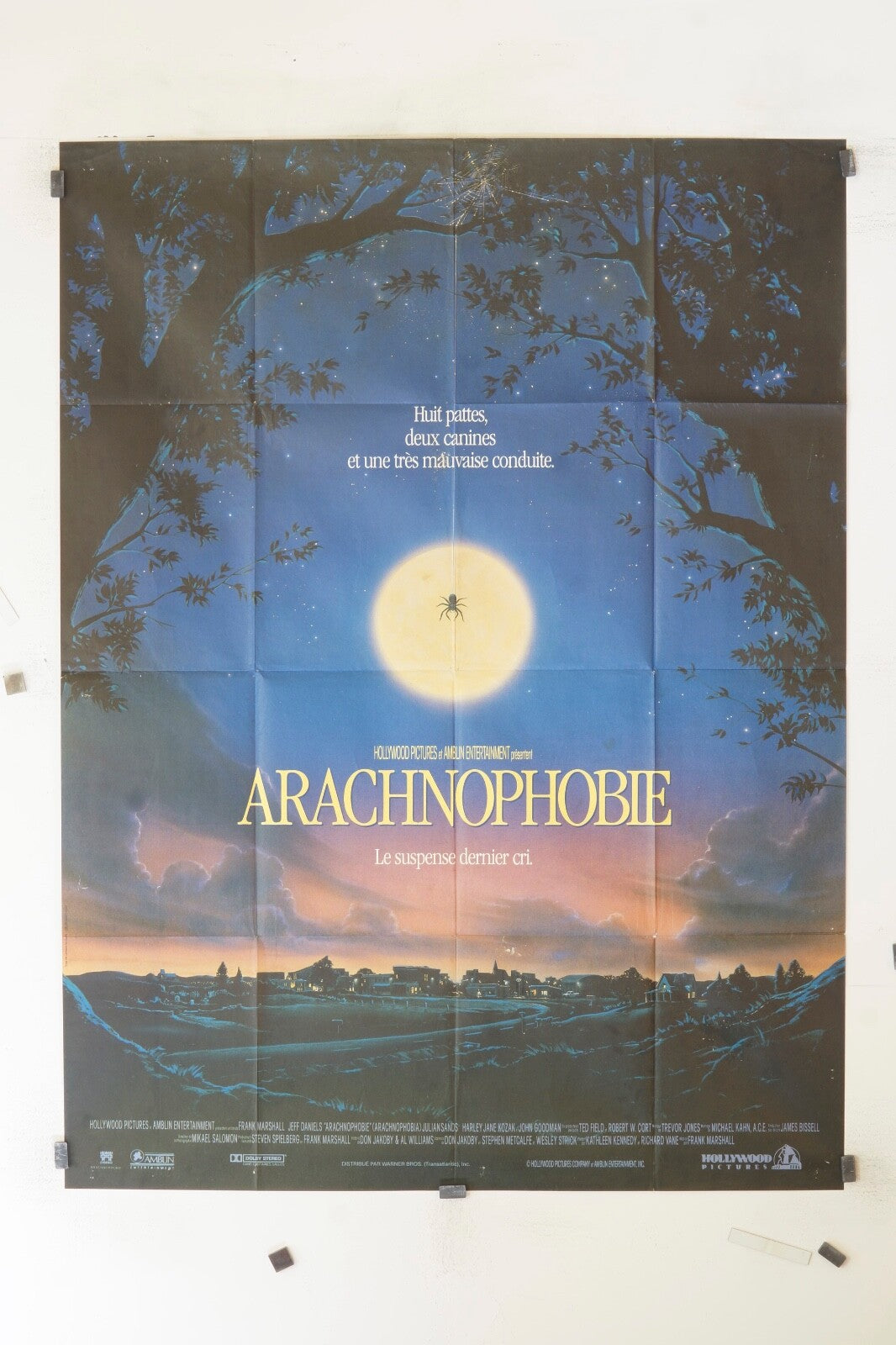 ARACHNOPHOBIE Affiche Cinéma / Movie Poster ARAIGNE ORIGINAL MOVIE POSTER120x160