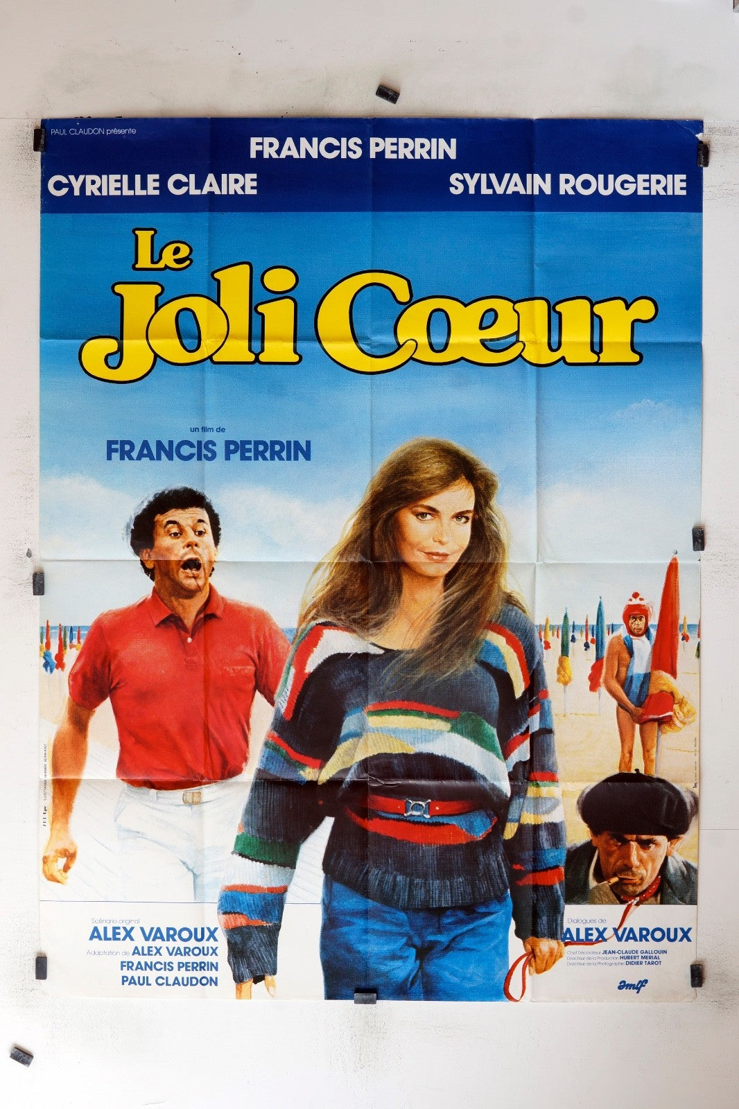 LE JOLI CŒUR CYRIELLE CLAIRE MOVIE POSTER ORIGINAL 120x160
