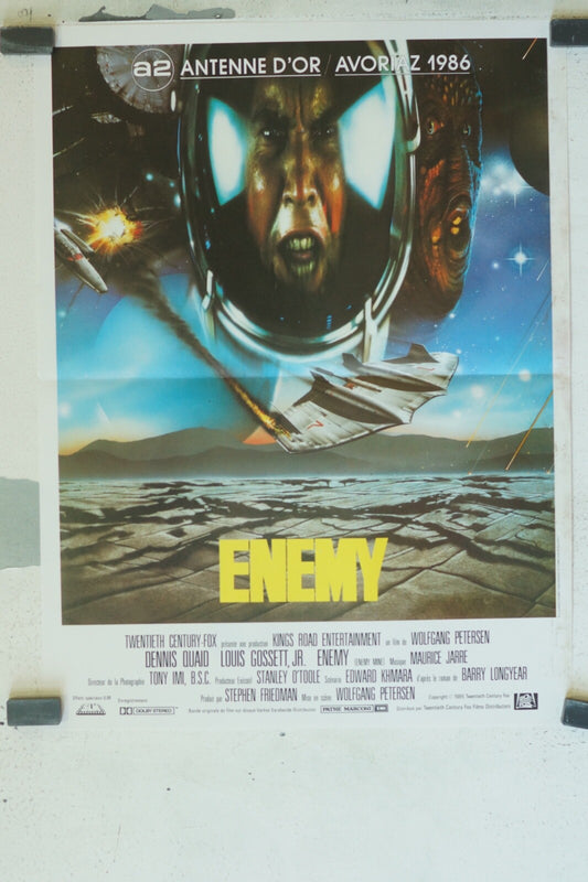 ENEMY, ORIGINAL MOVIE POSTER(40X60) DENIS QUAID – LOUIS GOSSETT