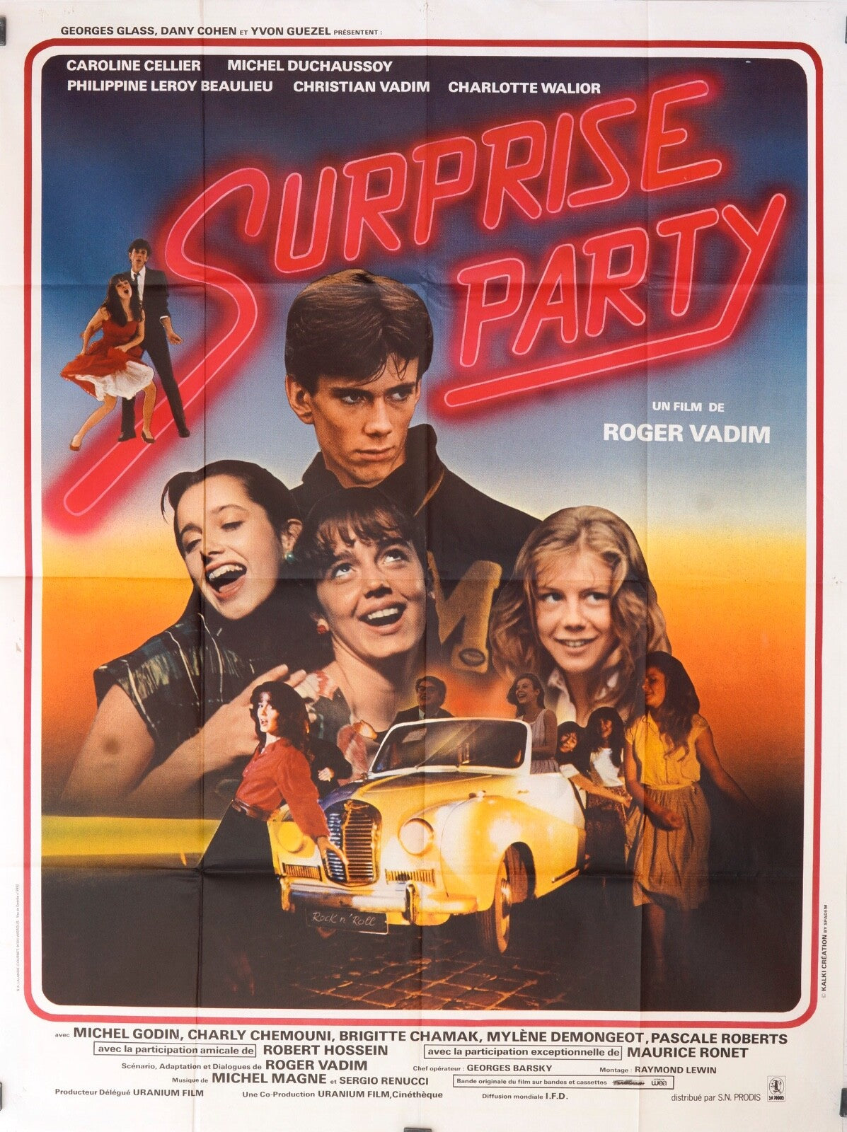 SURPRISE PARTY CORINNE CELLIER MOVIE POSTER ORIGINAL (120X160)