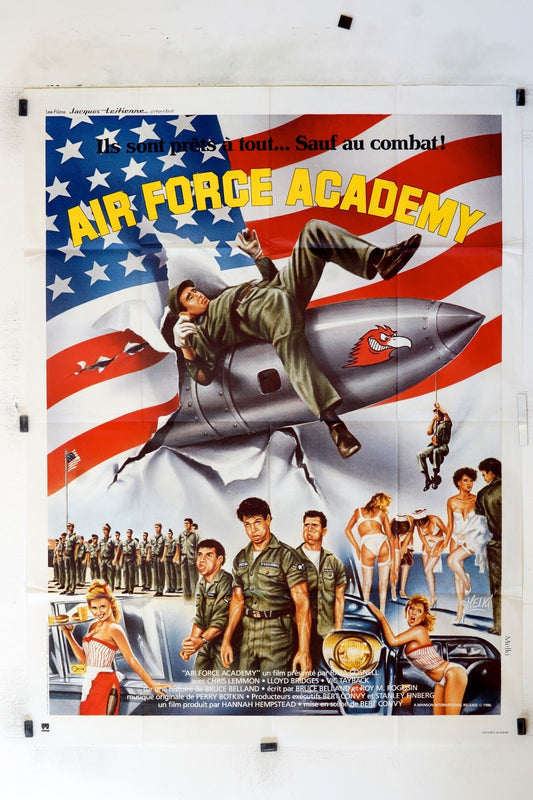 AIR FORCE ACADEMY CHRIS LEMMON MOVIE POSTER 120x160  JOHN WAYNE