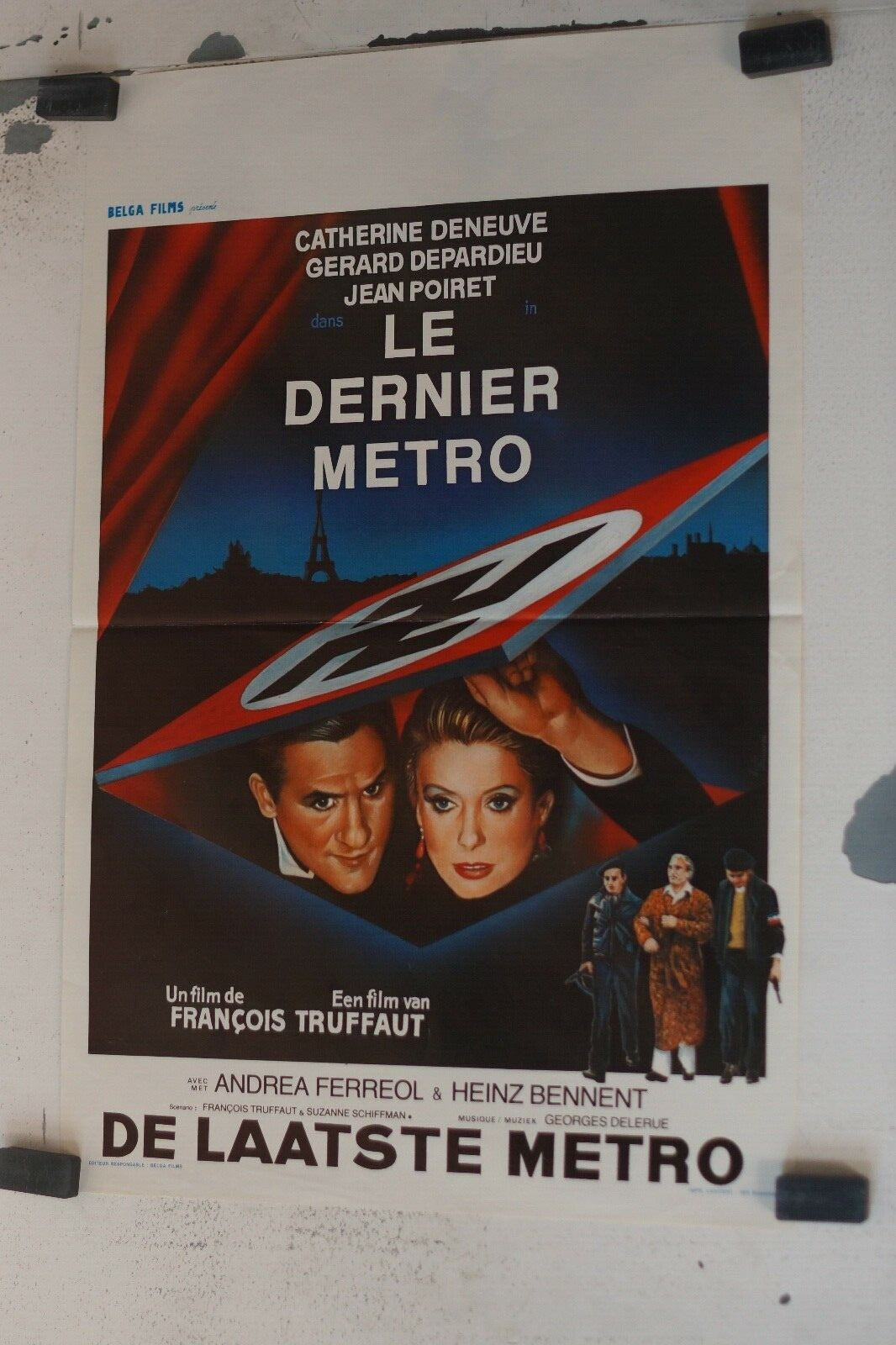 DERNIER METRO (LE) (belge) ORIGINAL 30x55