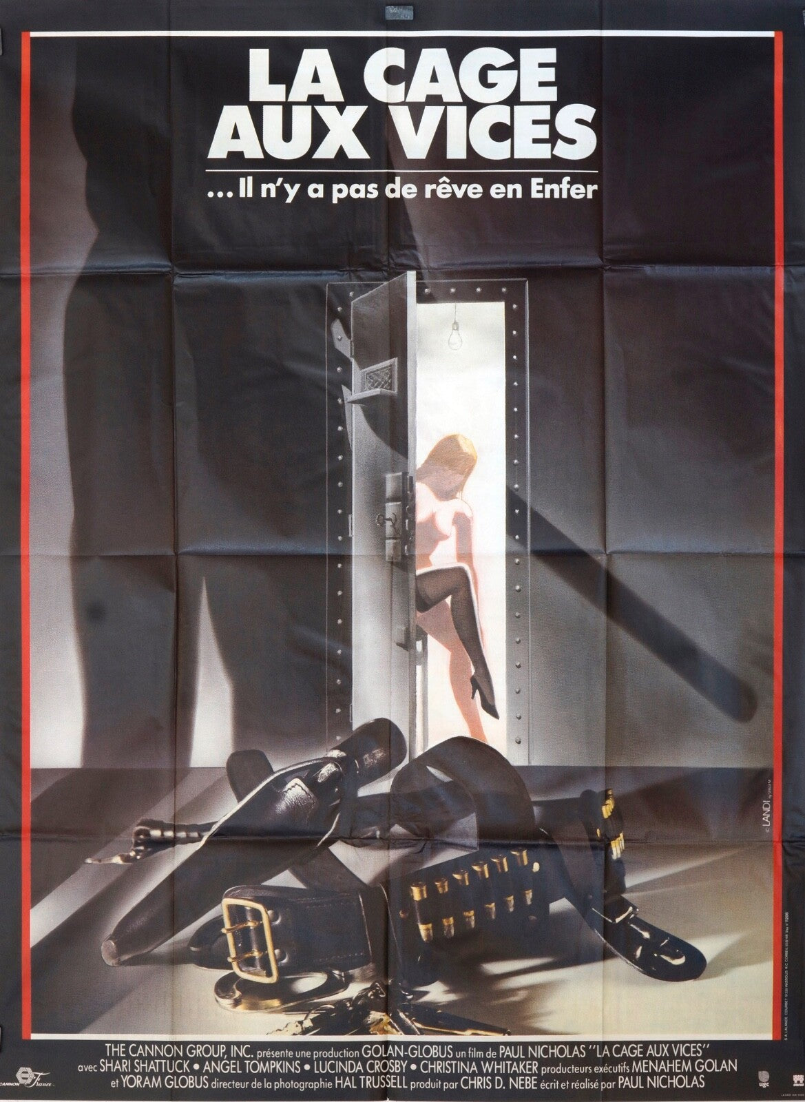 LA CAGE AUX VICES SHARI SHATTUCK MOVIE POSTER ORIGINAL 120x160