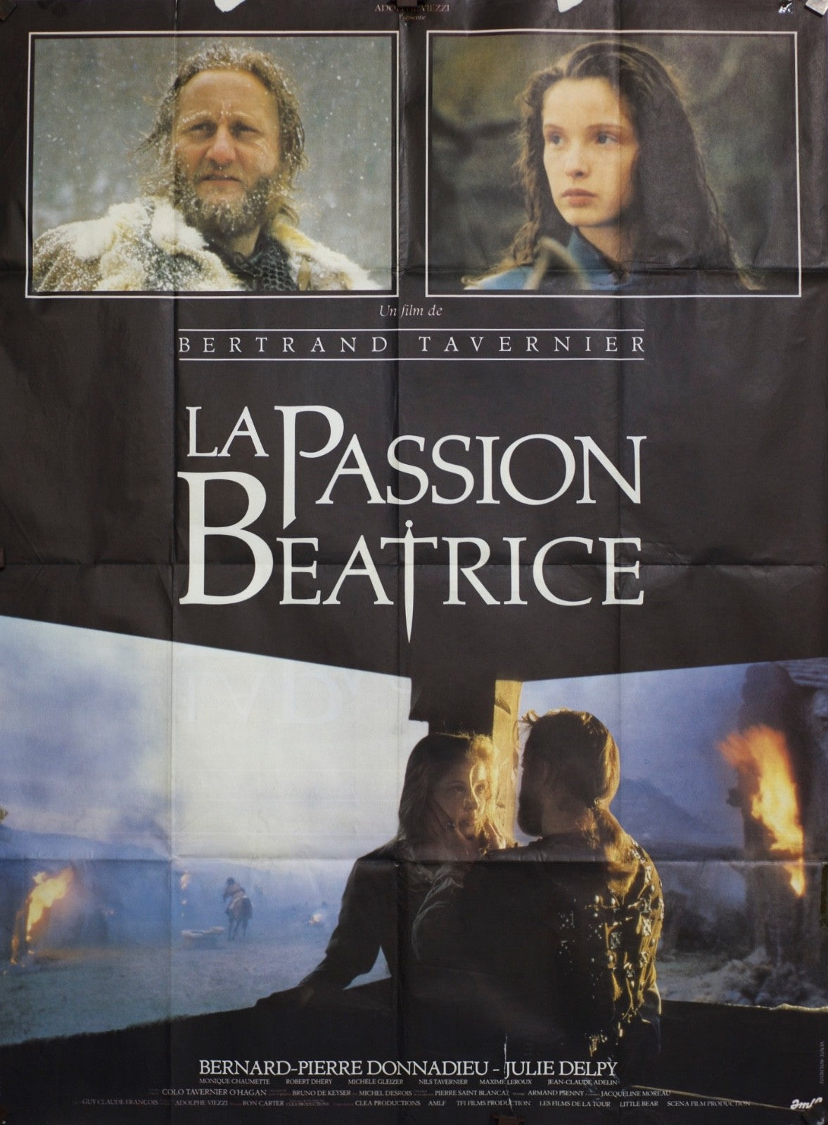 LA PASSION BÉATRICE BERTRAND TAVERNIER MOVIE POSTER ORIGINAL 120x160