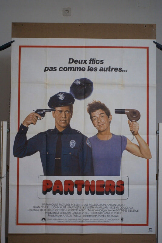 PARTNERS MOVIE POSTER ORIGINAL 120x160  RYAN O’NEAL