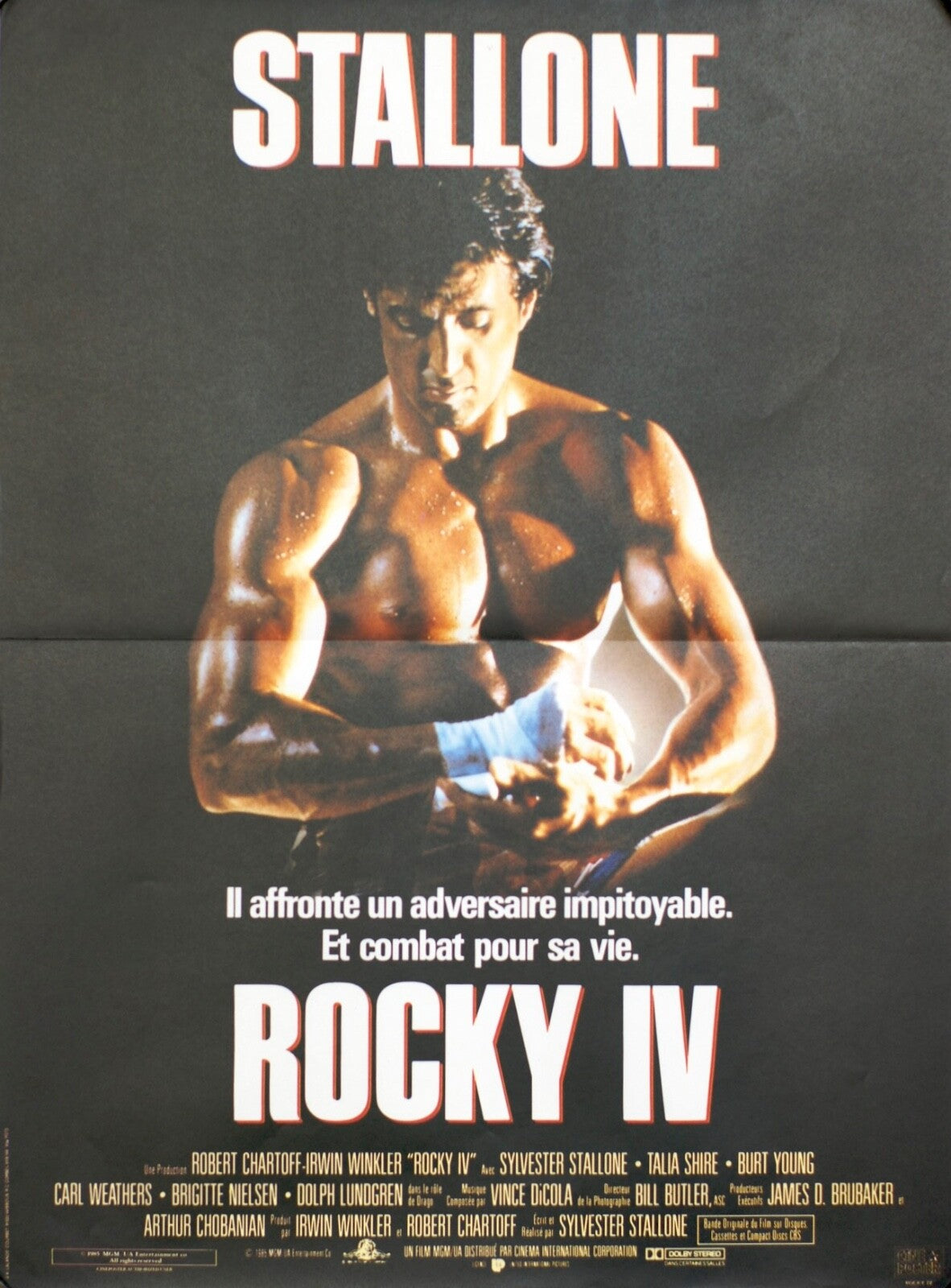 ROCKY IV (French Version) ORIGINAL 