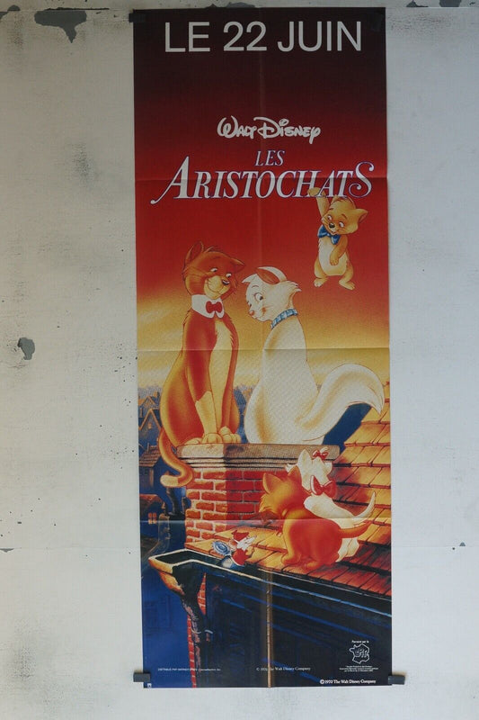 LES ARISTOCHATS POSTER ORIGINAL 60x160