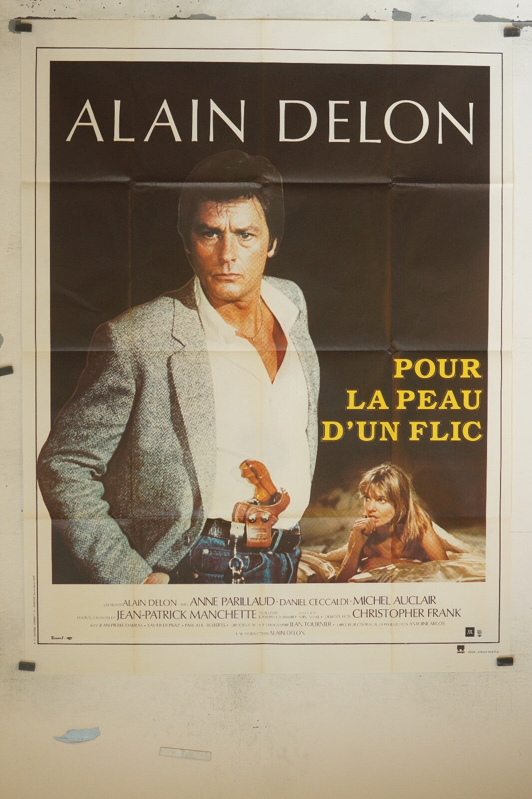 POUR LA PEAU D’UN FLIC MOVIE POSTER ORIGINAL 120x160 BURT LANCASTER