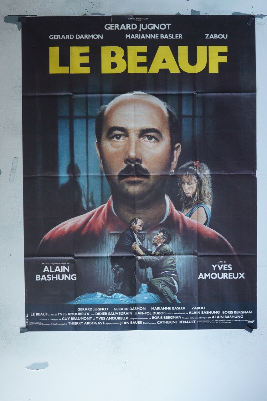 LE BEAUF POSTER ORIGINAL120x160 GERAR DARMON - ZABOU