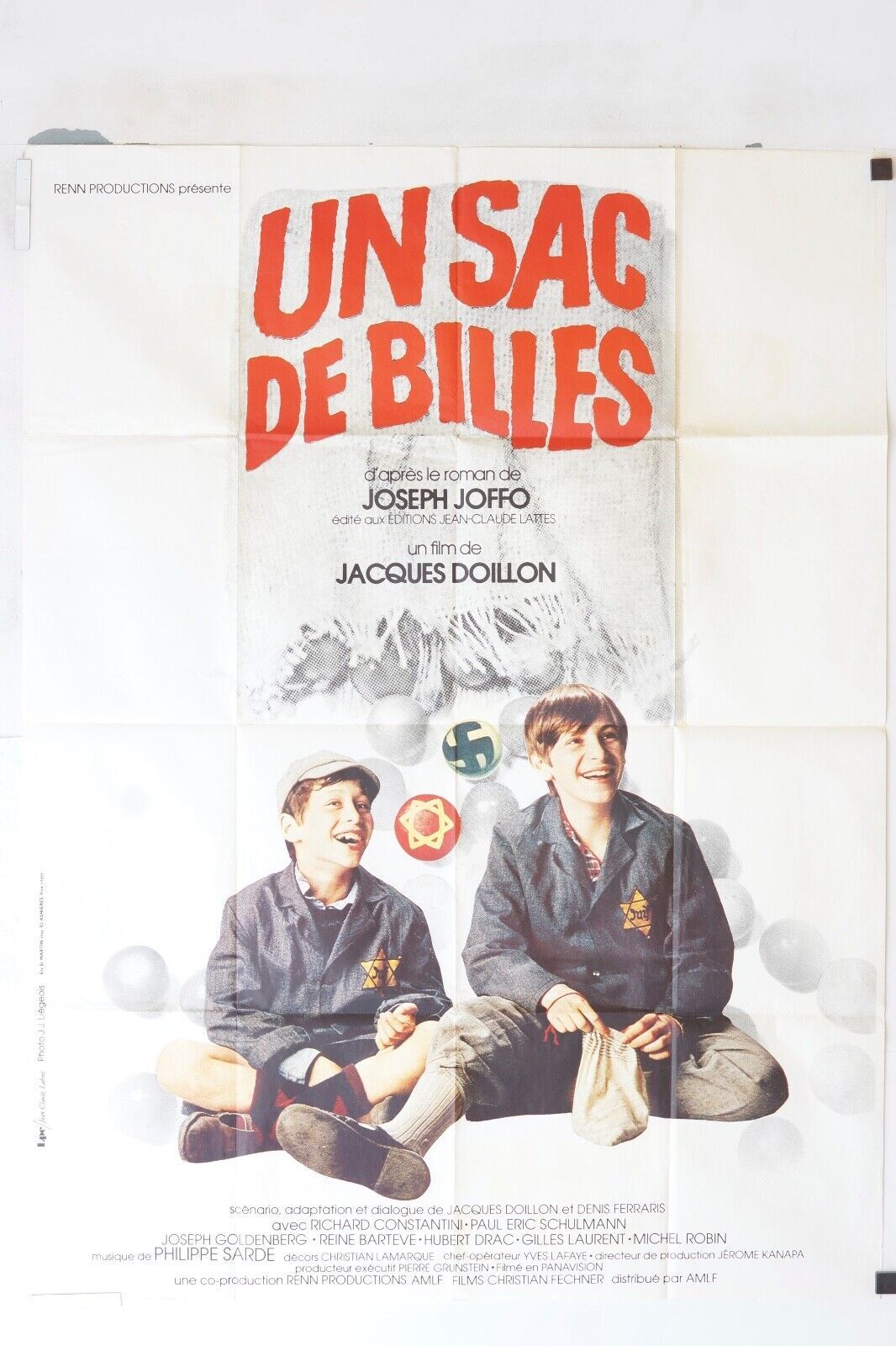 UN SAC DE BILLES MOVIE POSTER ORIGINAL 120x160