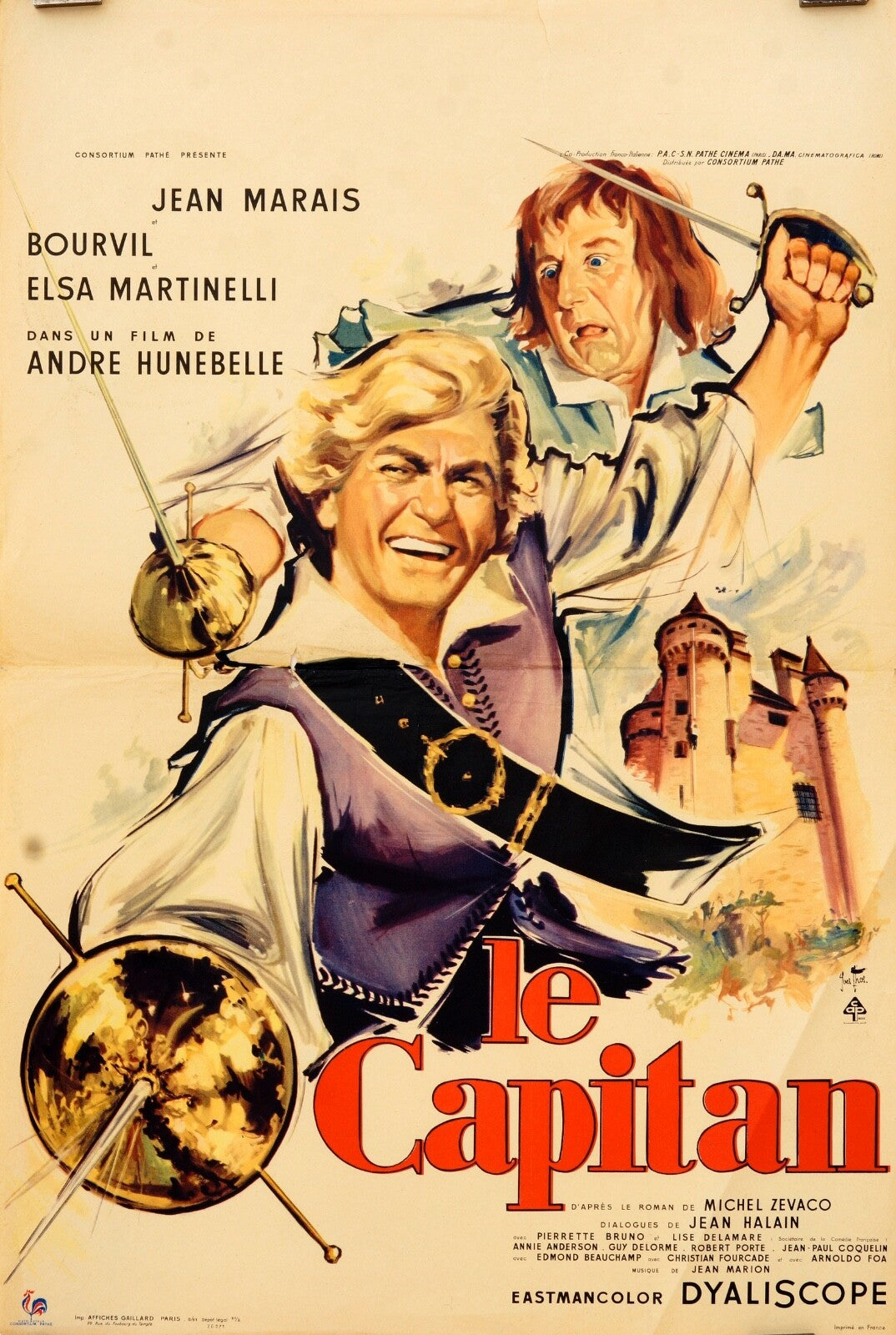 LE CAPITAN (French Version) 40x60 ORIGINAL 