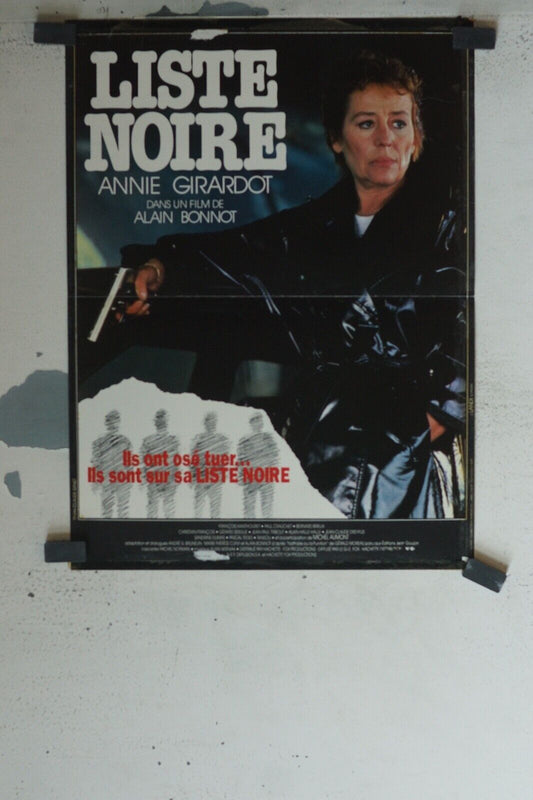 LISTE NOIRE POSTER ORIGINAL (40X60) ANNIE GIRARDOT