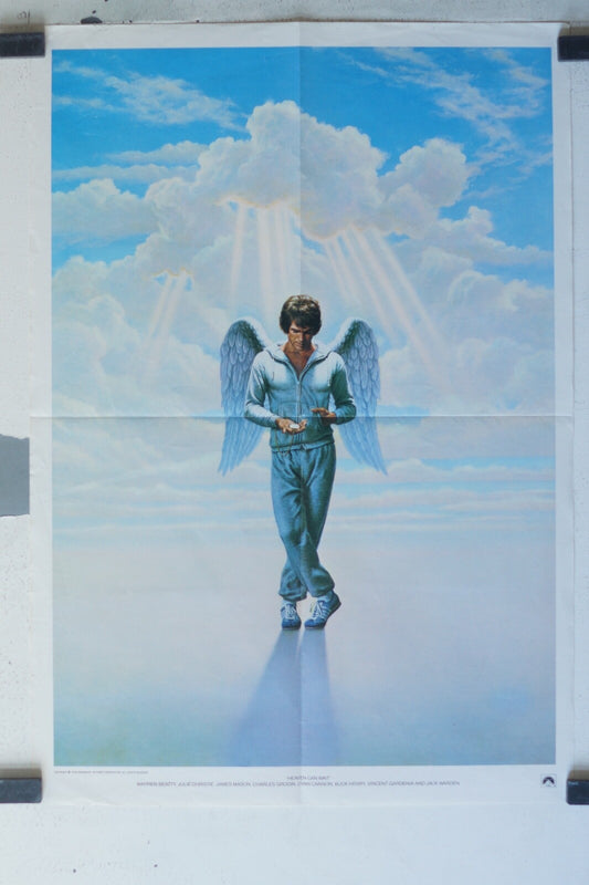 HEAVEN CAN WAIT MOVIE POSTER ORIGINAL 64x45 Julie Christie , James Mason 