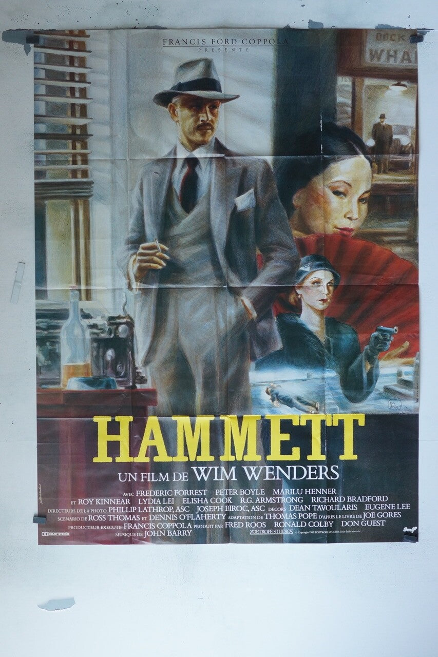 HAMMETT POSTER ORIGINAL120x160 WIM WENDERS