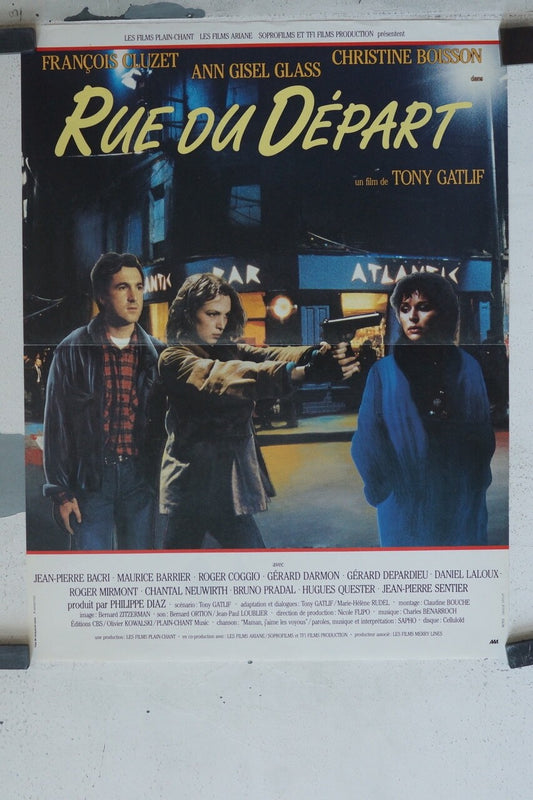 RUE DU DÉPART POSTER ORIGINAL (40X60) FRANCOIS CLUZET