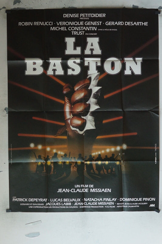 BASTON ORIGINAL MOVIE POSTER 120X160 ROBIN RENUCCI