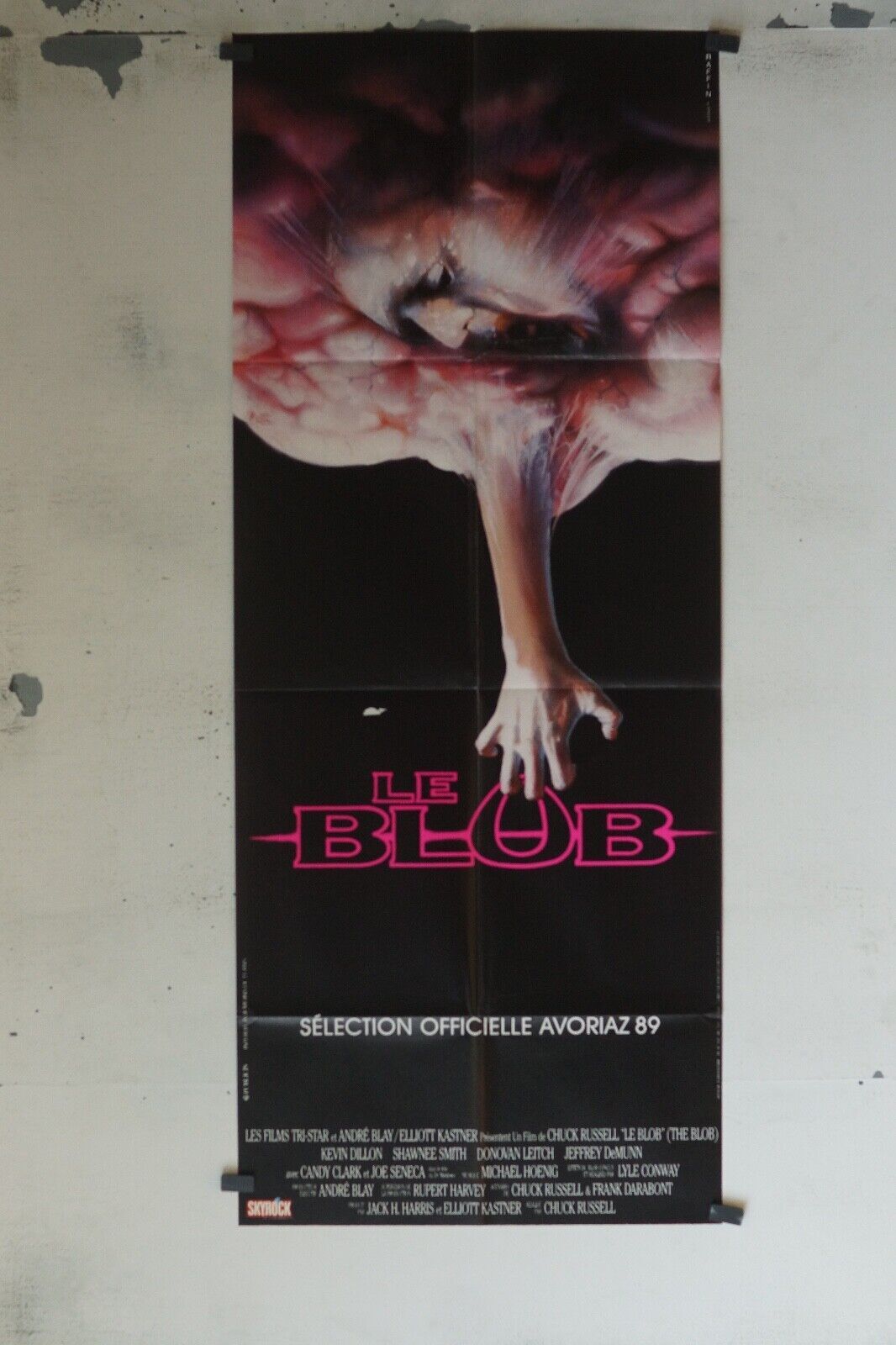 LE BLOB 60x160 ORIGINAL POSTER CANDY CLARK