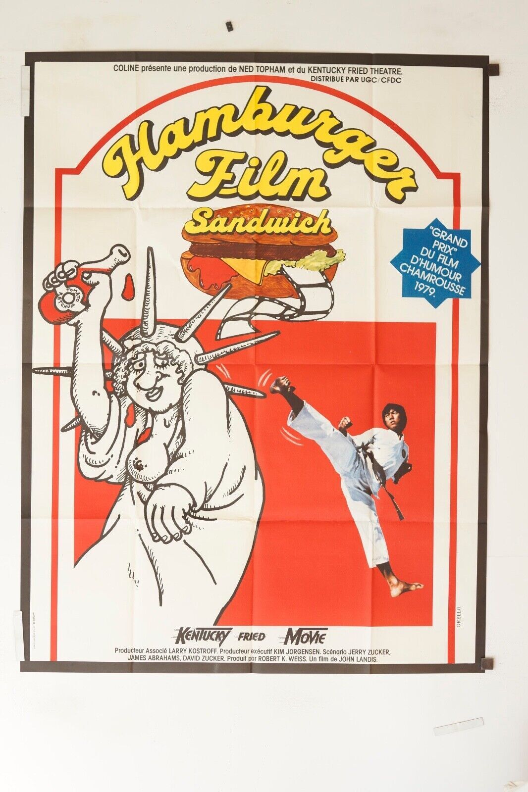 HAMBURGER FILM SANDWICH ORIGINAL 120x160  KIM JORGENSEN