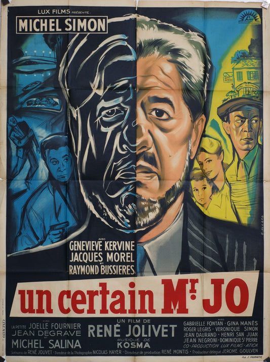UN CERTAIN MR JO MICHEL SIMON MOVIE POSTER ORIGINAL 120x160