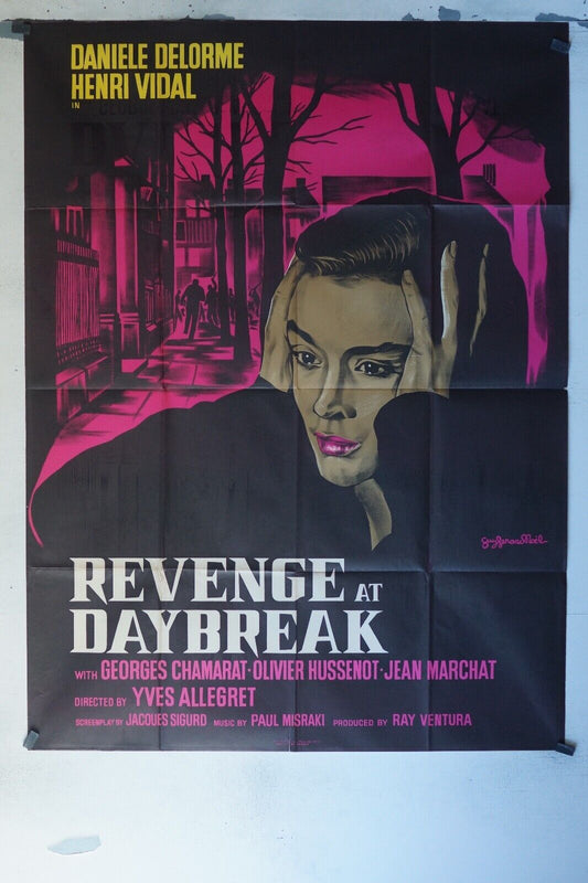 REVENGE AT DAYBREAK MOVIE POSTER ORIGINAL 120x160 DANIELE DELORME