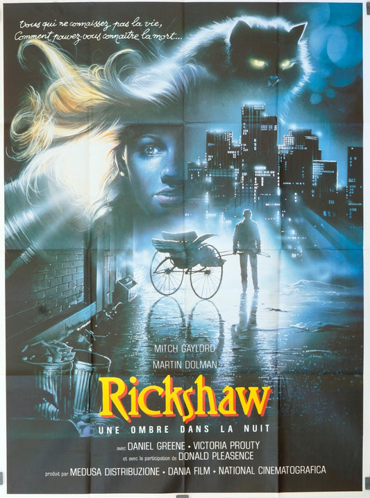 RICKSHAW MOVIE POSTER ORIGINAL 120x160  DANIEL GREENE