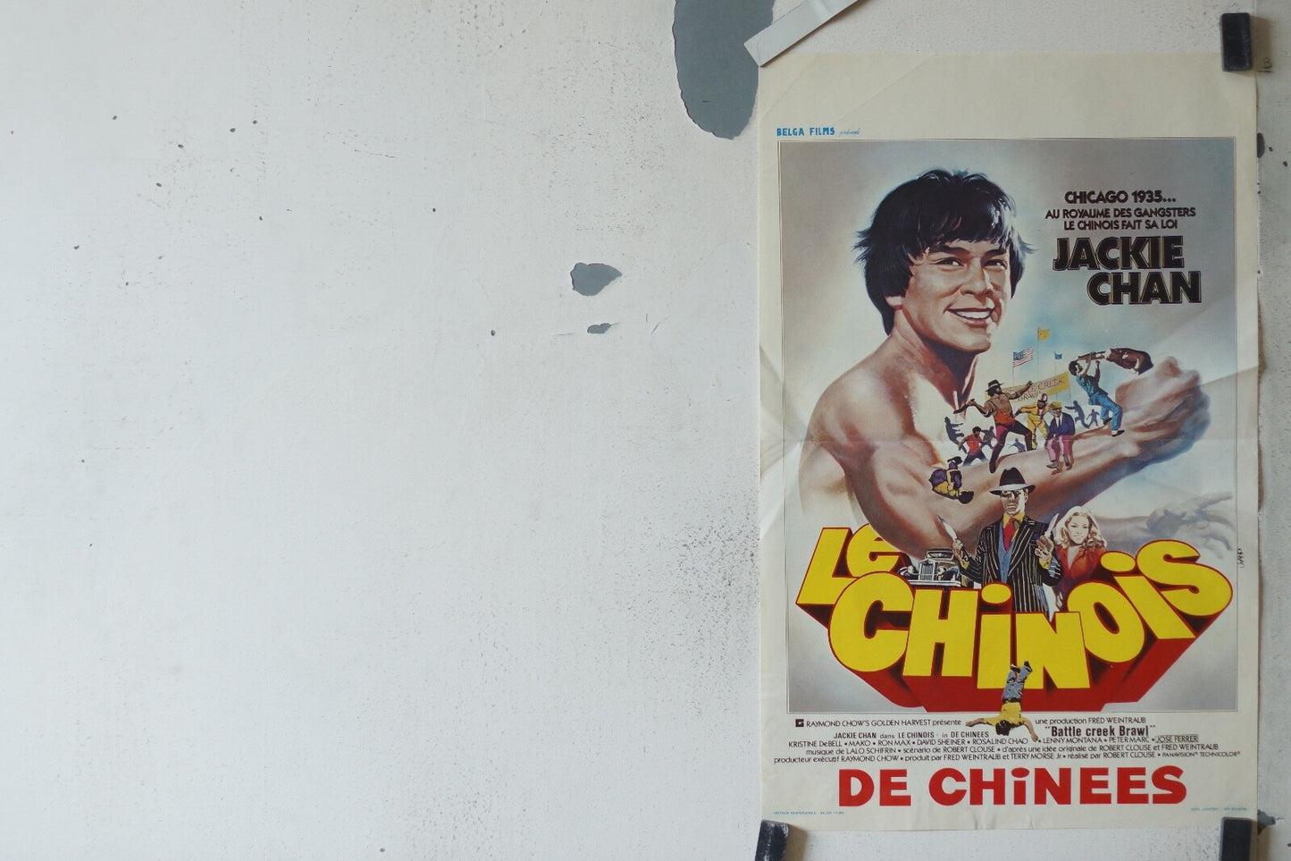 CHINOIS (LE) ORIGINAL MOVIE POSTER 36x55 Jackie chan 