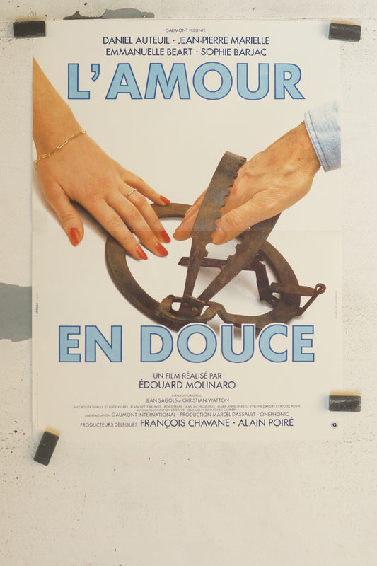 L’AMOUR EN DOUCE POSTER ORIGINAL (40X60) DANIEL AUTEUIL