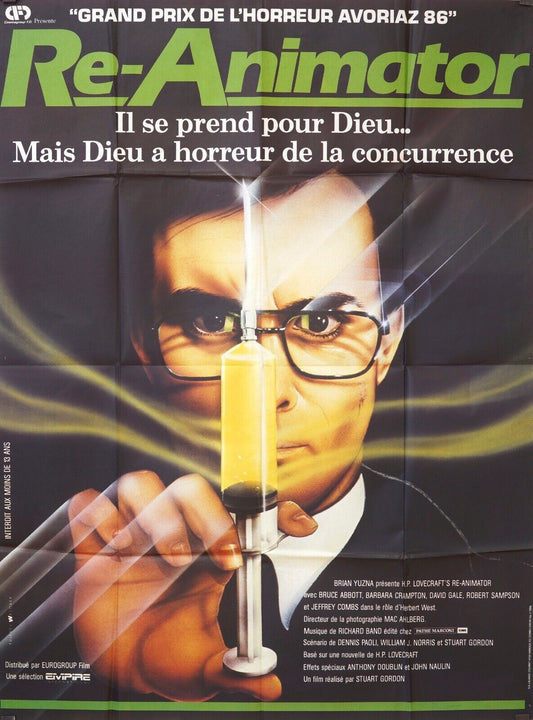 RE-ANIMATOR 2 POSTER ORIGINAL 120x160 BRUCE ABBOTT