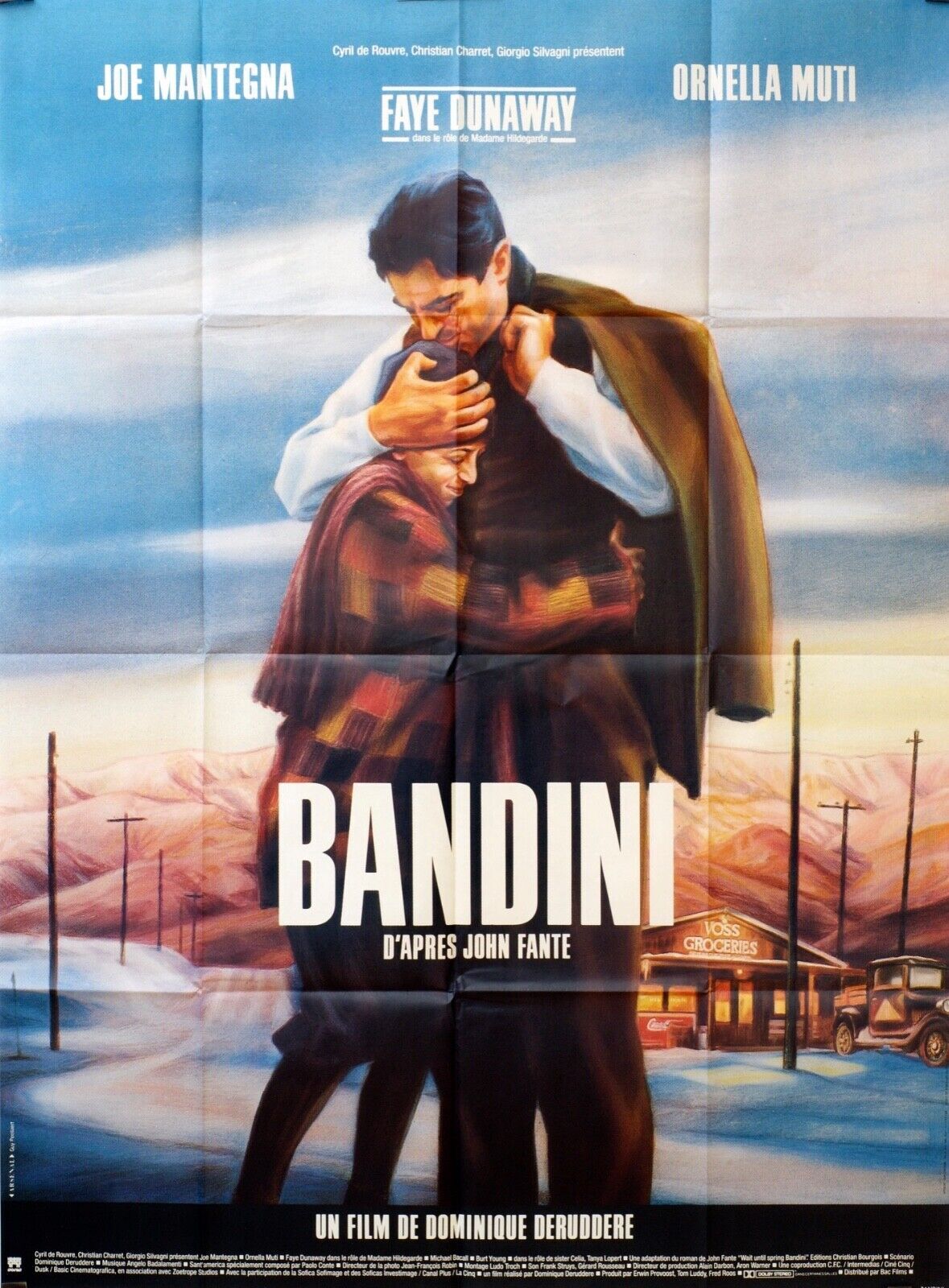 BANDINI MOVIE POSTER ORIGINAL 120x160 JOE MANTEGNA