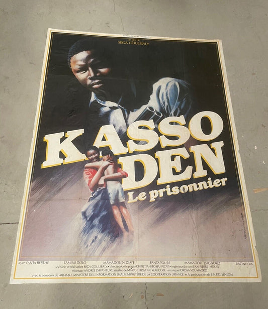KASSO DEN, LE PRISONNIER, MOVIE POSTER ORIGINAL 120x160