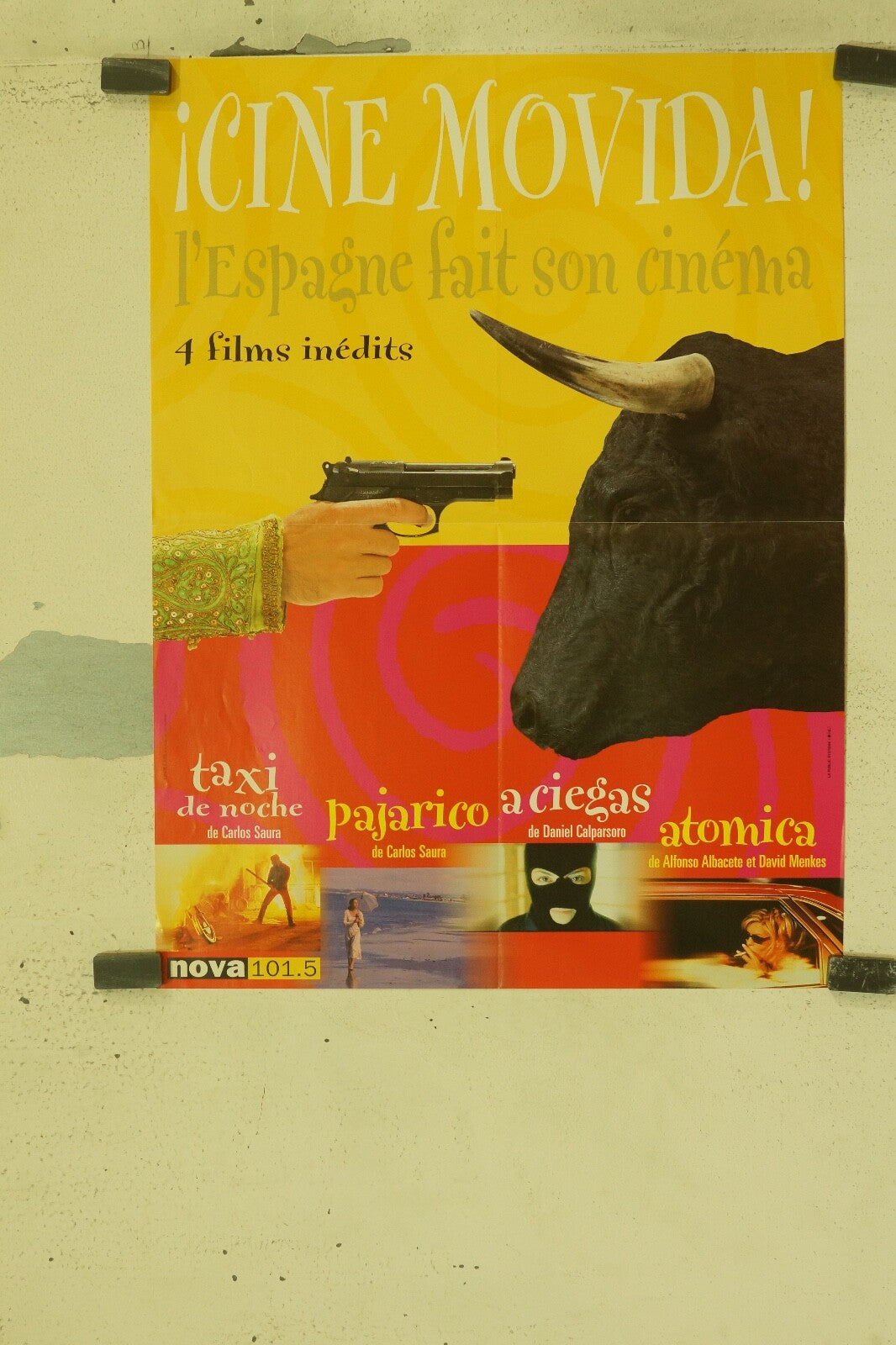 CINE MOVIDA, L’Espagne FAIT SON CINÉMA MOVIE POSTER 40x60 CARLOS SAURA