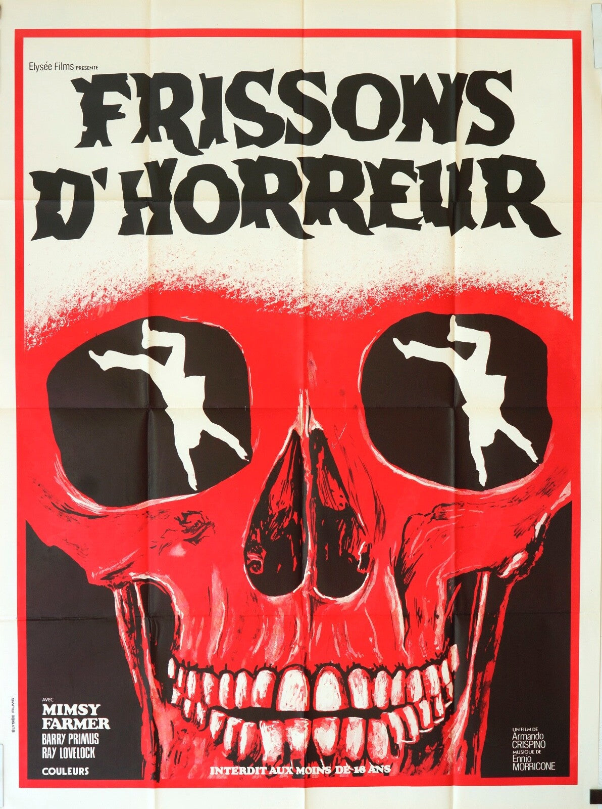 FRISSONS D’HORREUR MOVIE POSTER ORIGINAL 120x160 MIMSY
