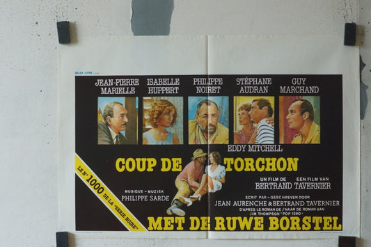 COUP DE TORCHON ORIGINAL MOVIE POSTER 55X37 JEAN-PIERRE MARIELLE