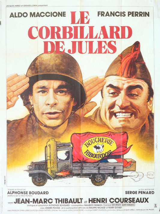 LE CORBILLARD ORIGINAL MOVIE POSTER 120x160 ALDO MACCIONE