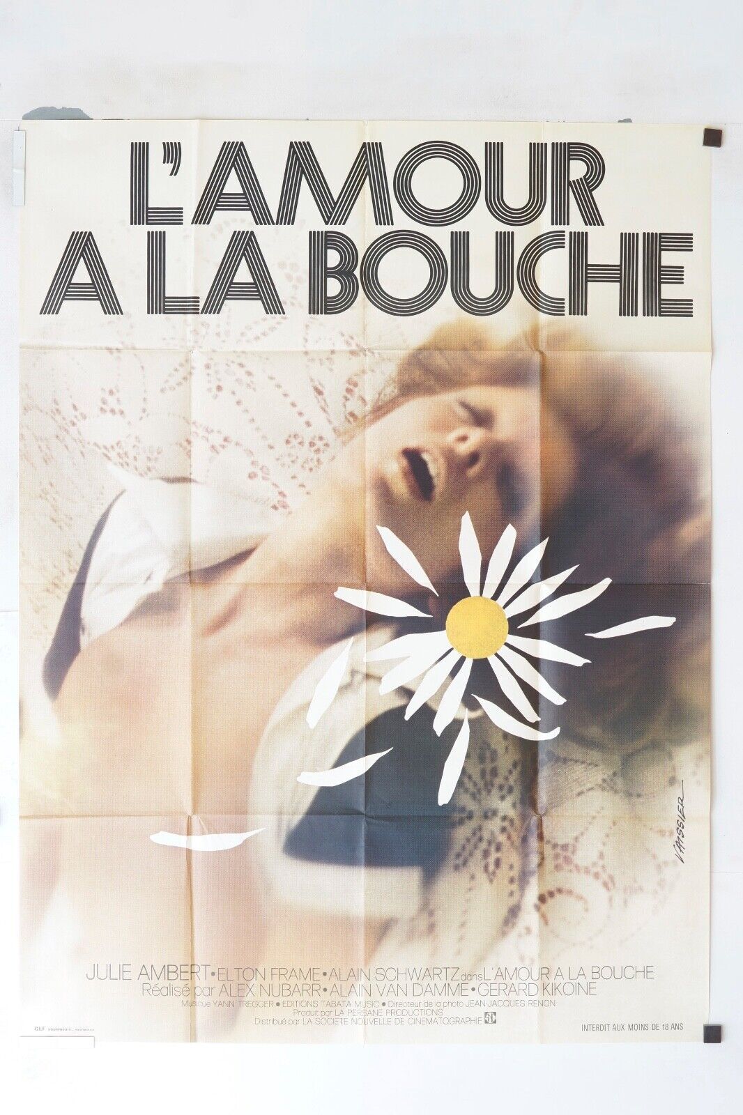 L’AMOUR A LA BOUCHE MOVIE POSTER ORIGINAL 120x160