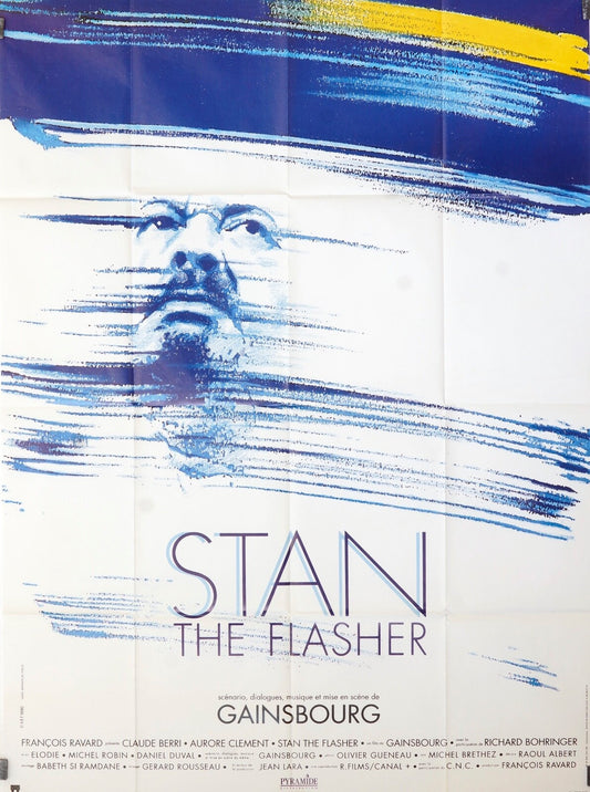 STAN THE FLASHER GAINSBOURG movie poster ORIGINAL 120x160