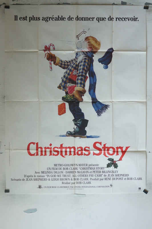 CHRISTMAS STORY POSTER ORIGINAL 120x160 MELINDA DILLION