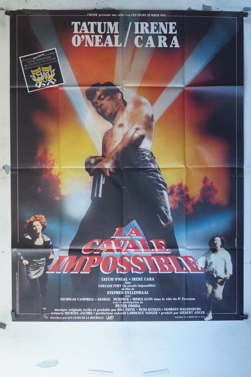LA CAVALE IMPOSSIBLE MOVIE POSTER ORIGINAL 120x160 TATUM O’NEAL – IRENE