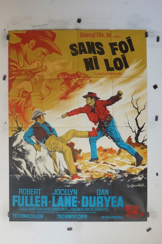 SANS FOI NI LOI ROBERT FULER MOVIE POSTER ORIGINAL (120x160)