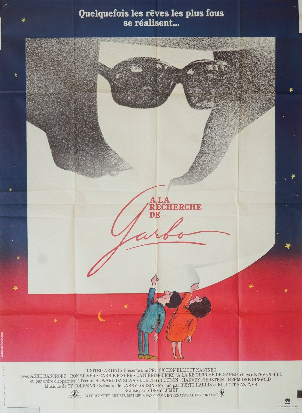 A LA RECHERCHE DE GARBO ORIGINAL POSTER (120x160) ANNE BANCROFT