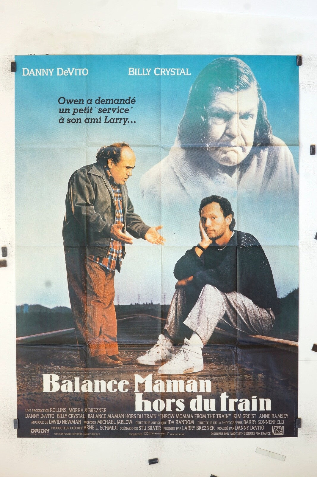 BALANCE BILLY CRYSTAL MOVIE POSTER ORIGINAL 120x160