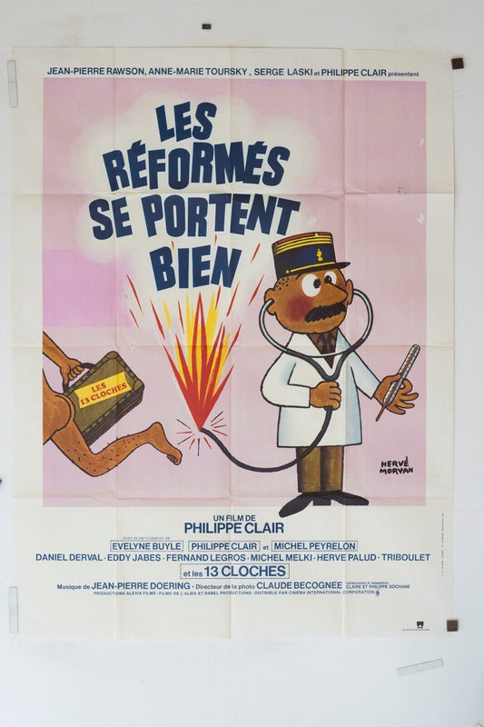 LES RÉFORMES SE PORTENT BIEN ORIGINAL 120x160 PHILIPPE CLAIR