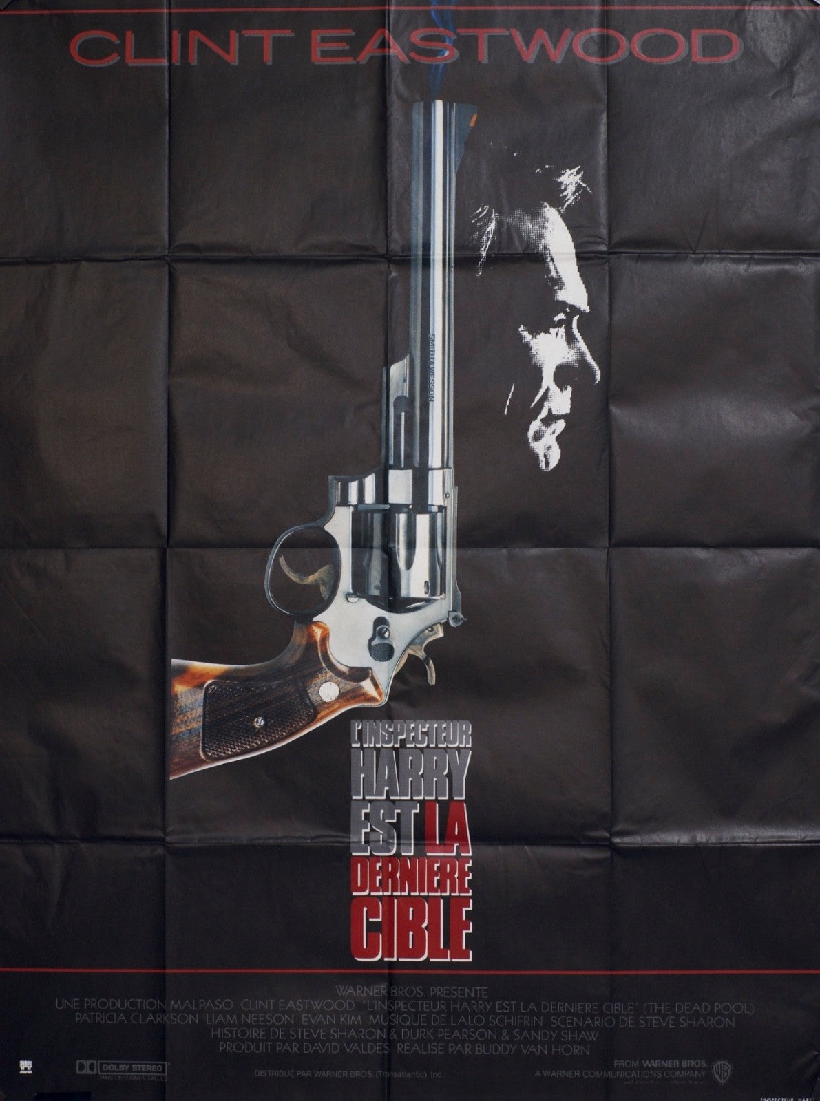 L’INSPECTEUR HARRY EST LA DERNIÈRE CIBLE movie poster ORIGINAL 120x160