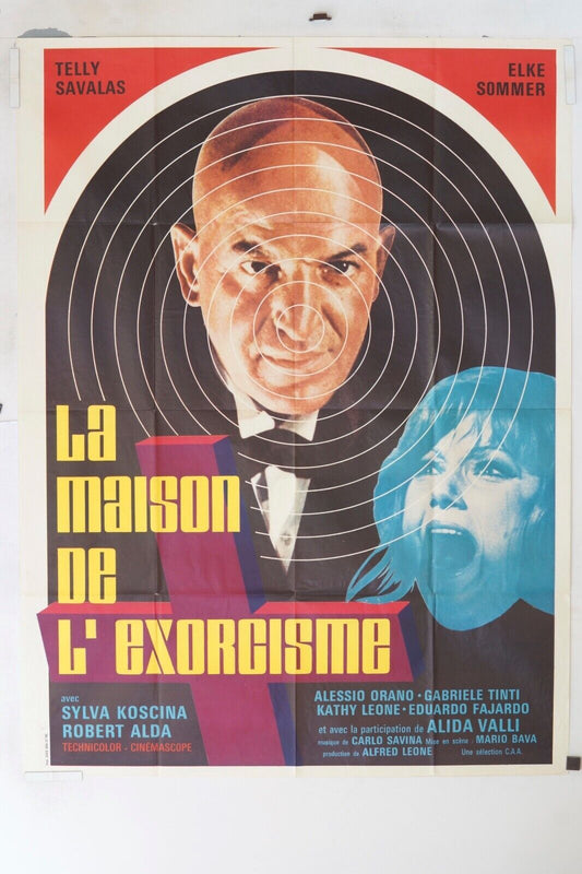 LA MAISON DE L’EXORCISME MOVIE POSTER ORIGINAL (120x160) SYLVA KOSCINA