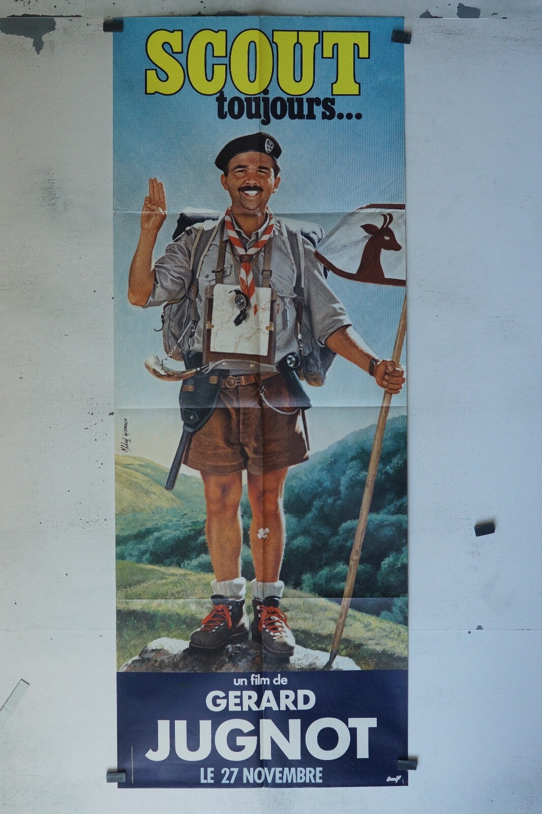 SCOUT TOUJOURS ORIGINAL POSTER (60X160) GERARD JUGNOT