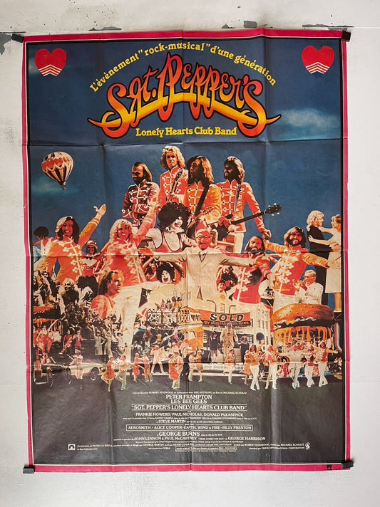 SGT.PEPPERS MOVIE POSTER ORIGINAL 120x160 LEE BEE GEES