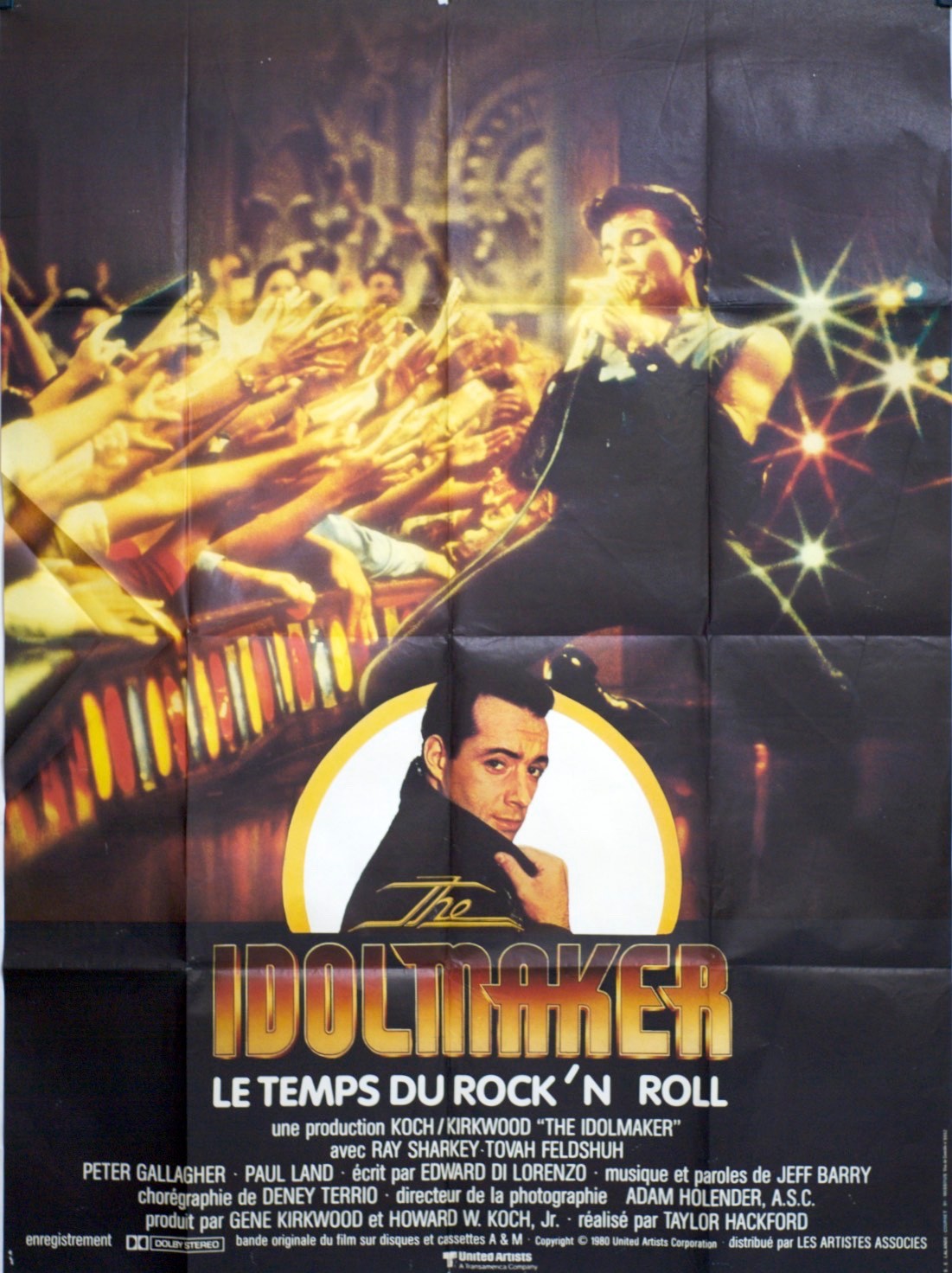 IDOLMAKER RAY SHARKEY movie poster ORIGINAL 120x160