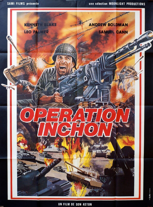 OPÉRATION INCHON POSTER ORIGINAL120x160 KENNETH BLAKE