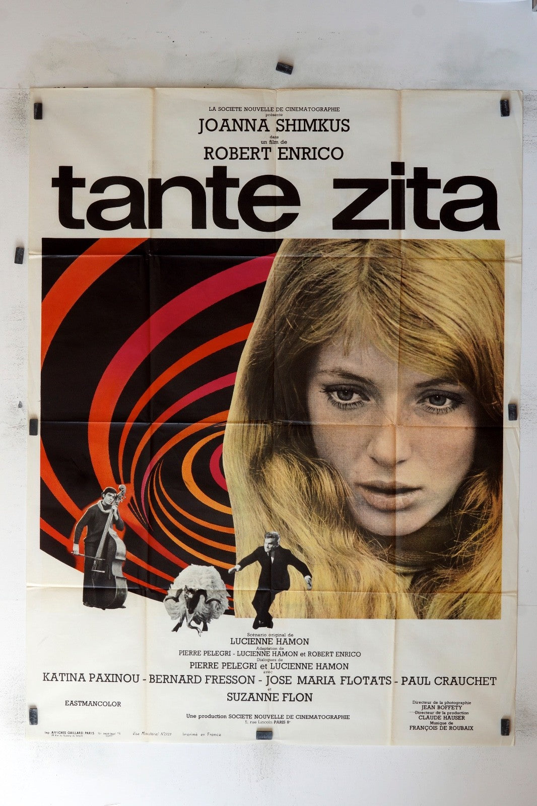 TANTE ZITA 120x160 ORIGINAL MOVIE POSTER